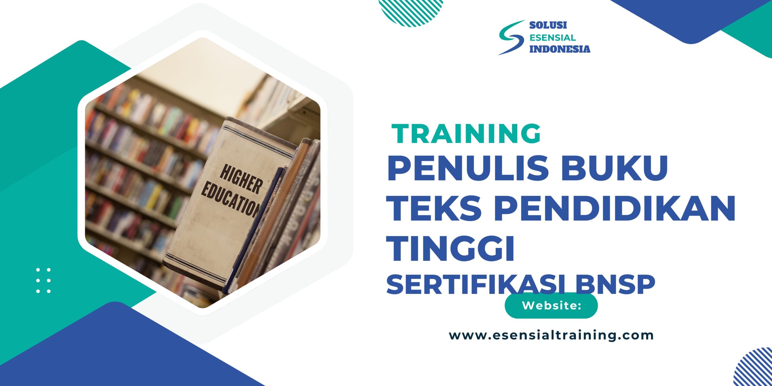 Training Penulis Buku Teks Pendidikan Tinggi Sertifikasi BNSP