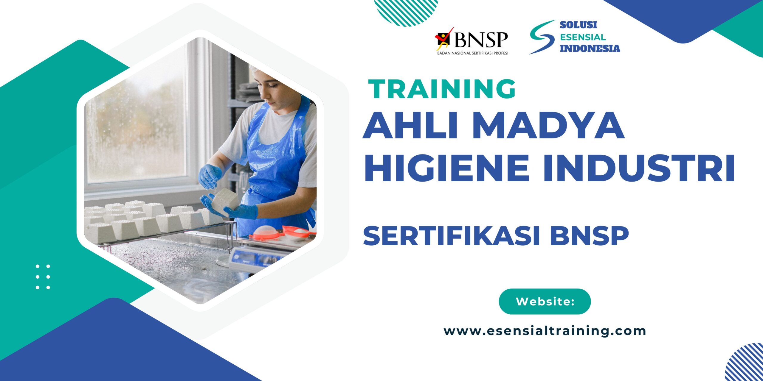 Training Ahli Madya Higiene Industri Sertifikasi BNSP
