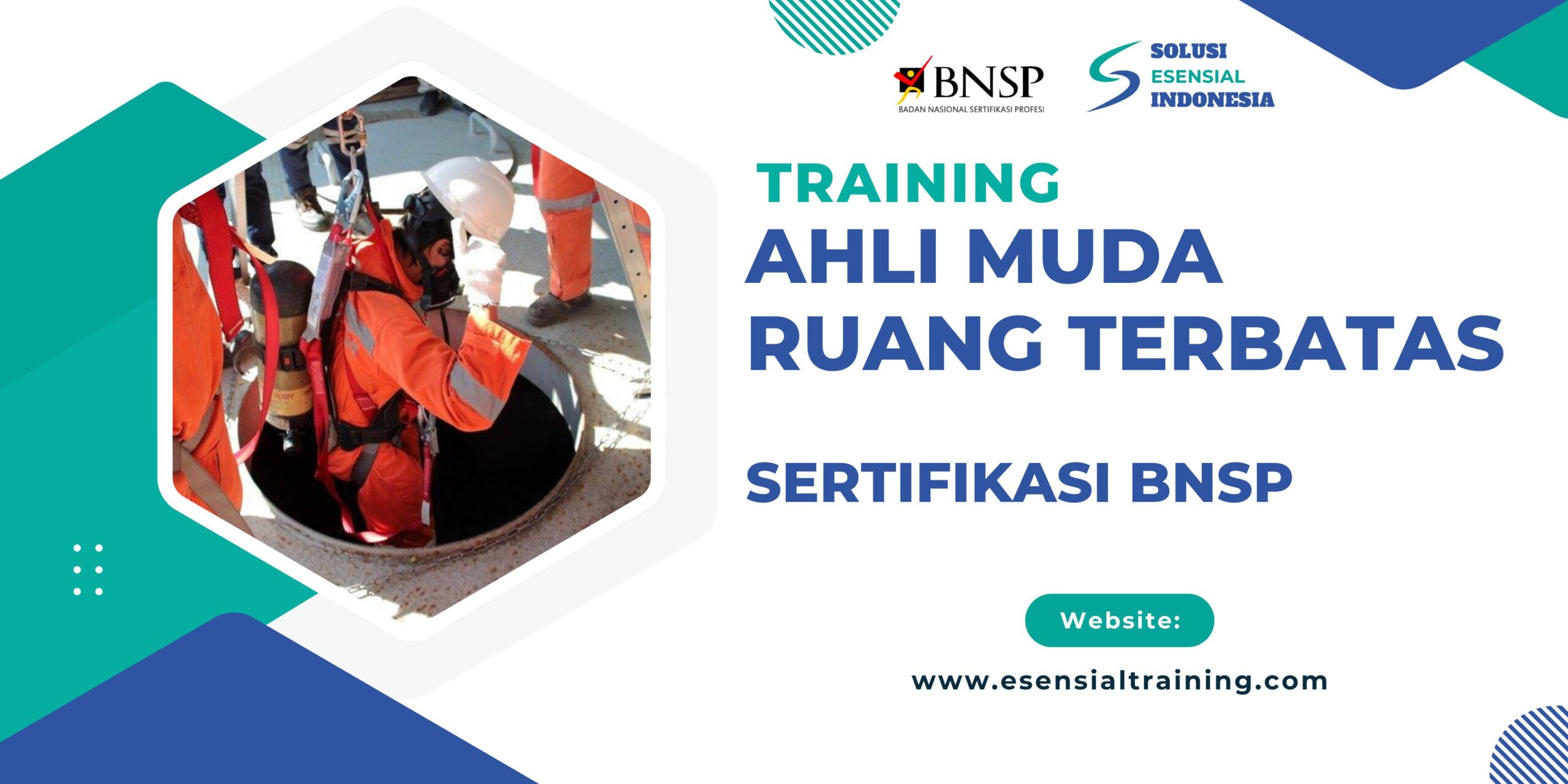 Training Ahli Muda Ruang Terbatas Sertifikasi BNSP