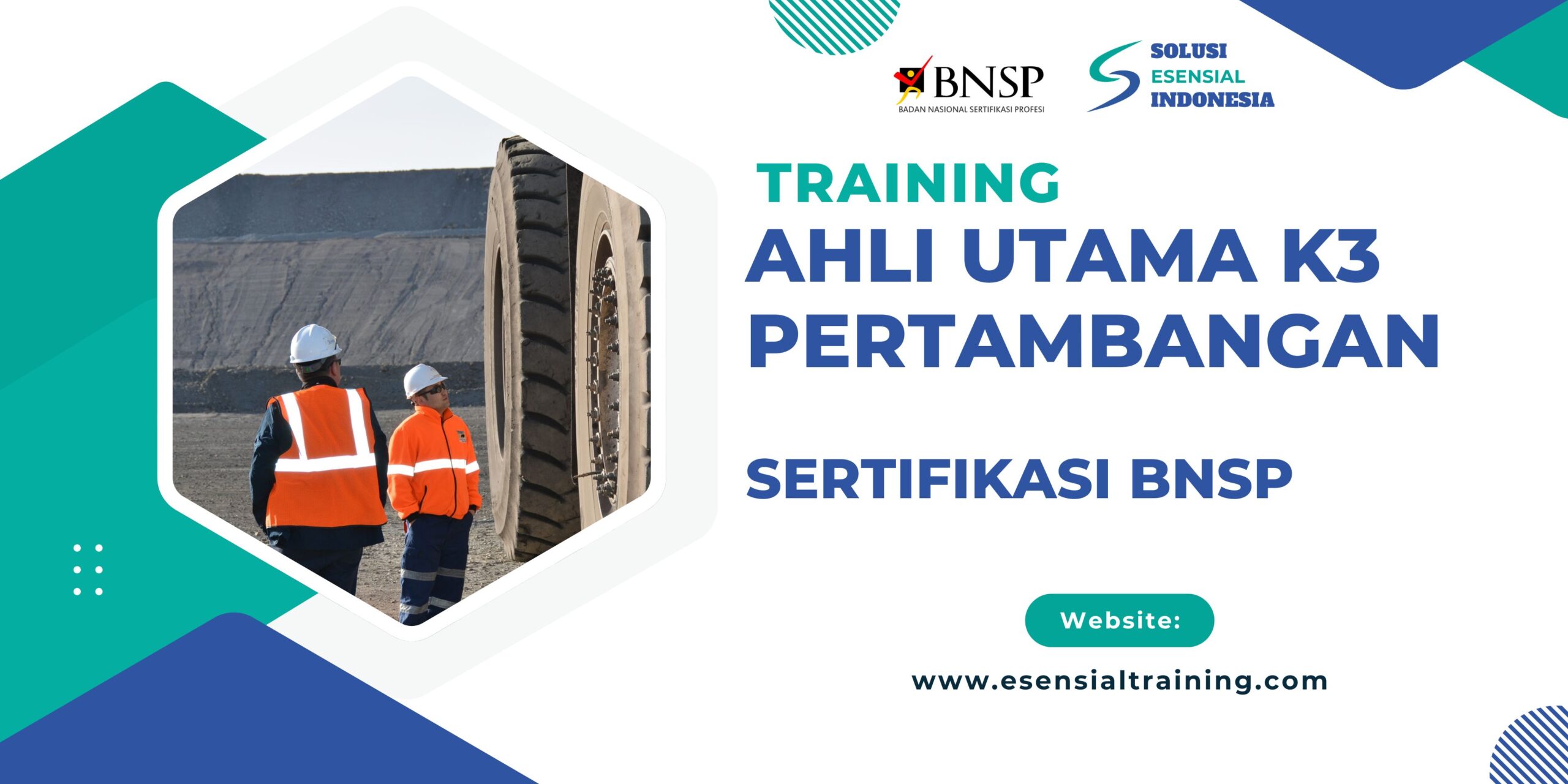 Training Ahli Utama K3 Pertambangan Sertifikasi BNSP