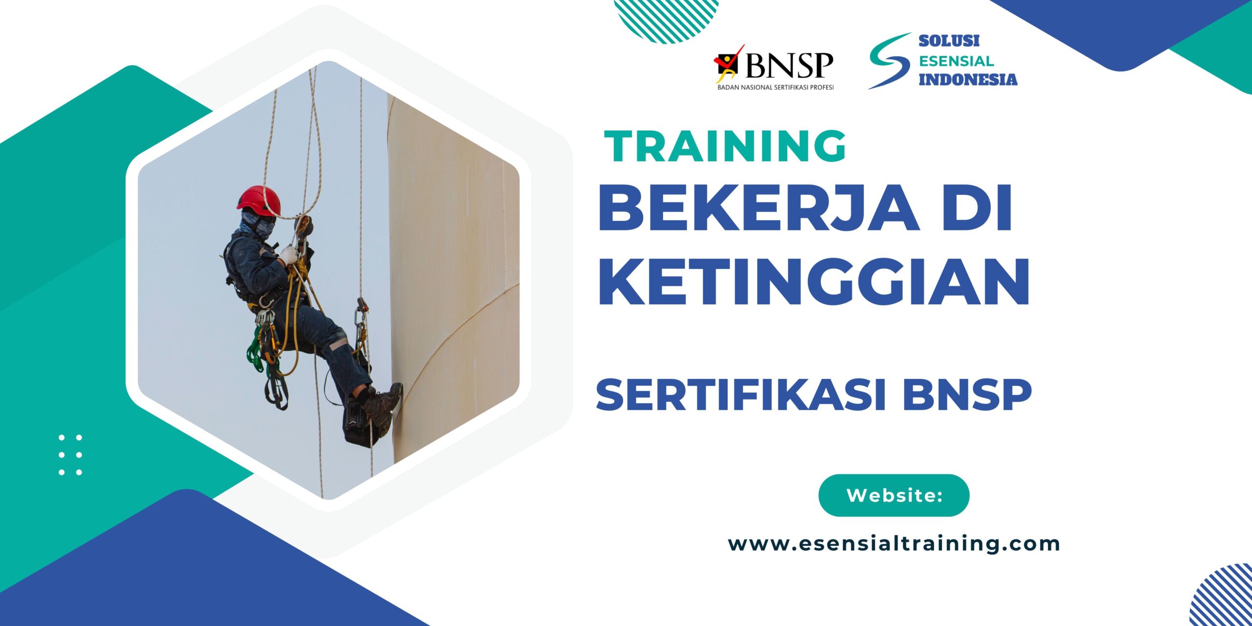 Training Bekerja di Ketinggian Sertifikasi BNSP