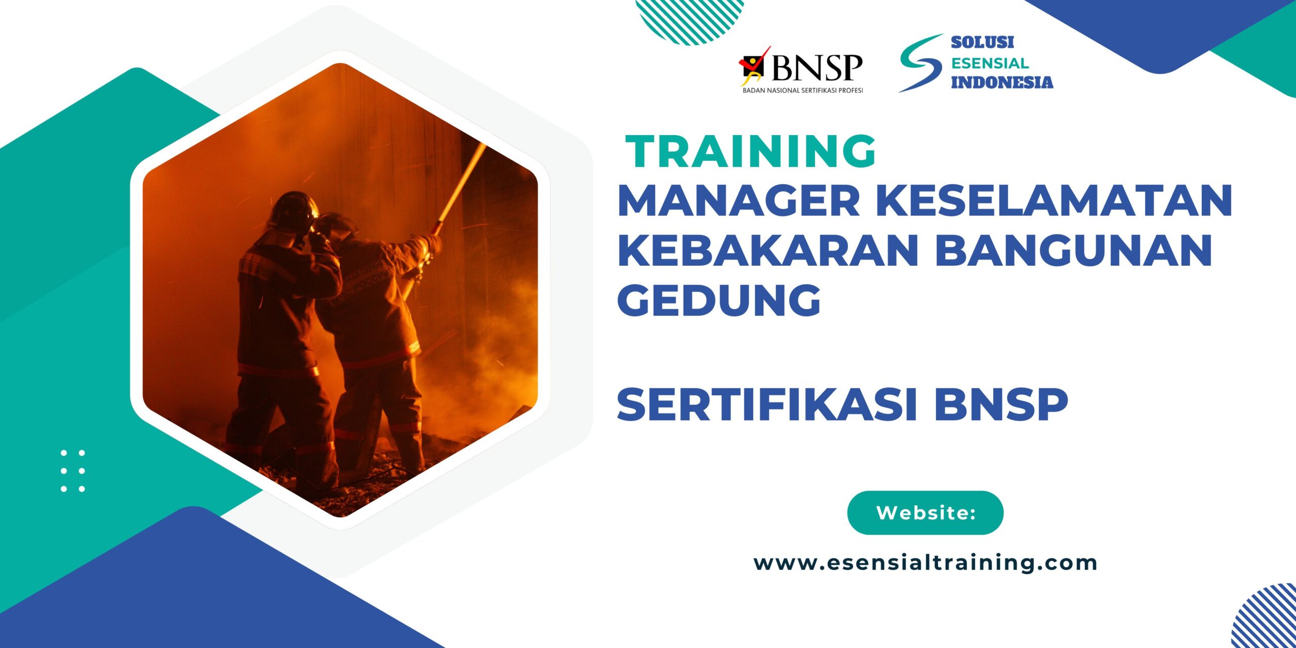 Training Manager Keselamatan Kebakaran Bangunan Gedung Sertifikasi BNSP
