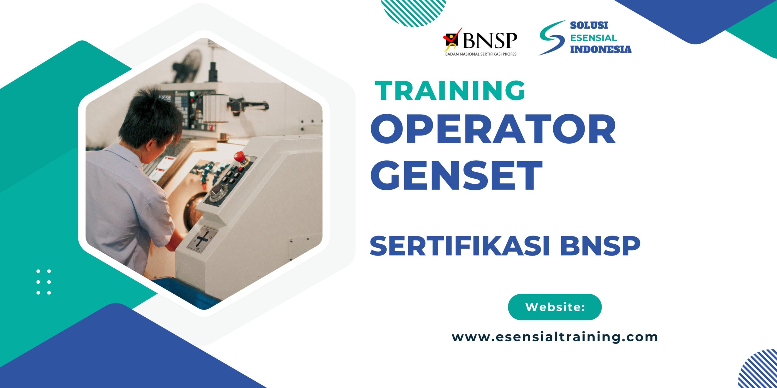 Training Operator Genset Sertifikasi BNSP