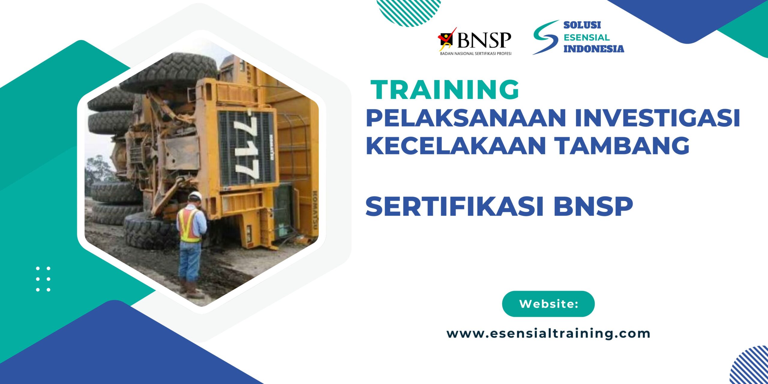 Training Pelaksanaan Investigasi Kecelakaan Tambang