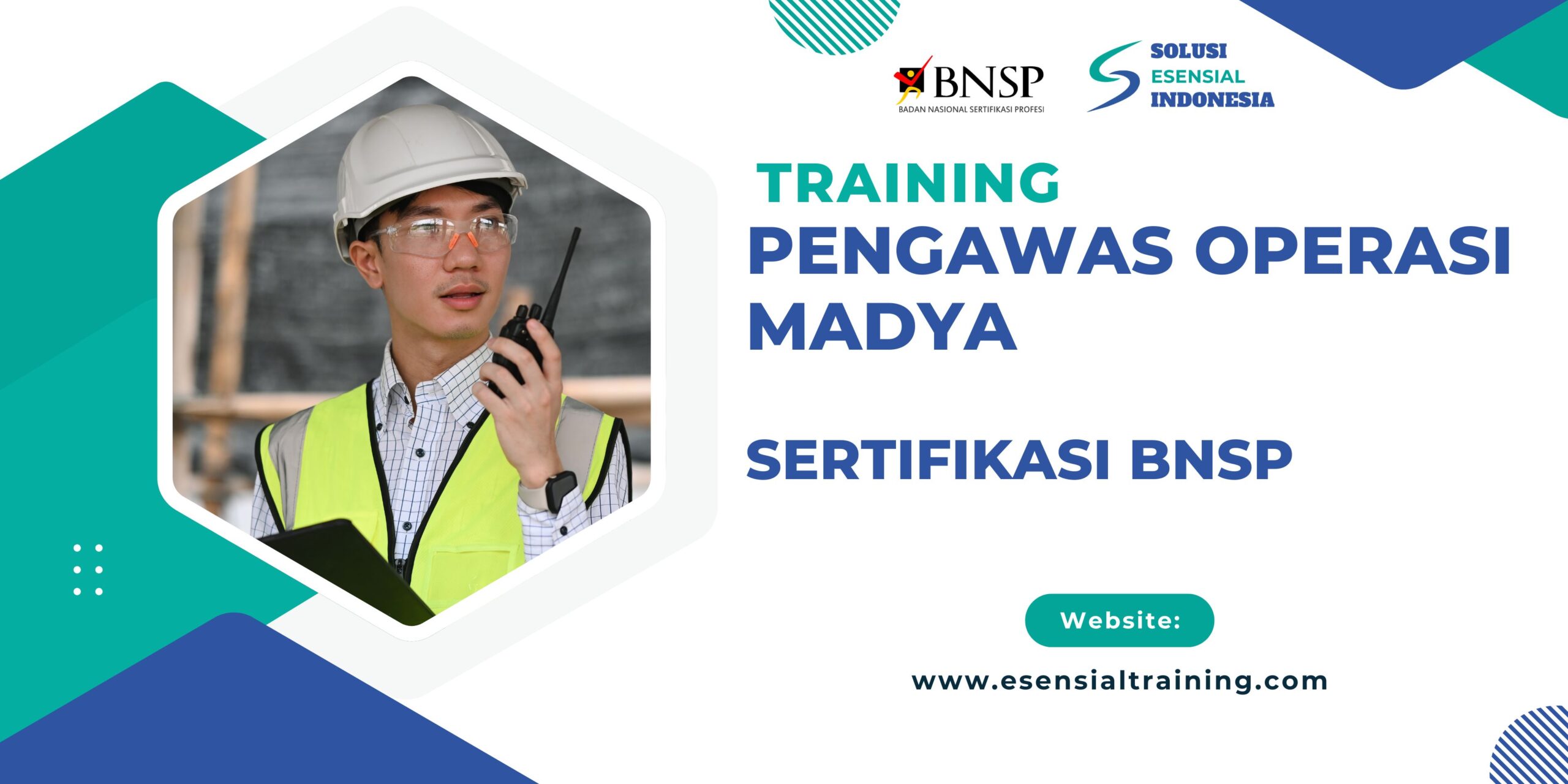 Training Pengawas Operasi Madya Sertifikasi BNSP