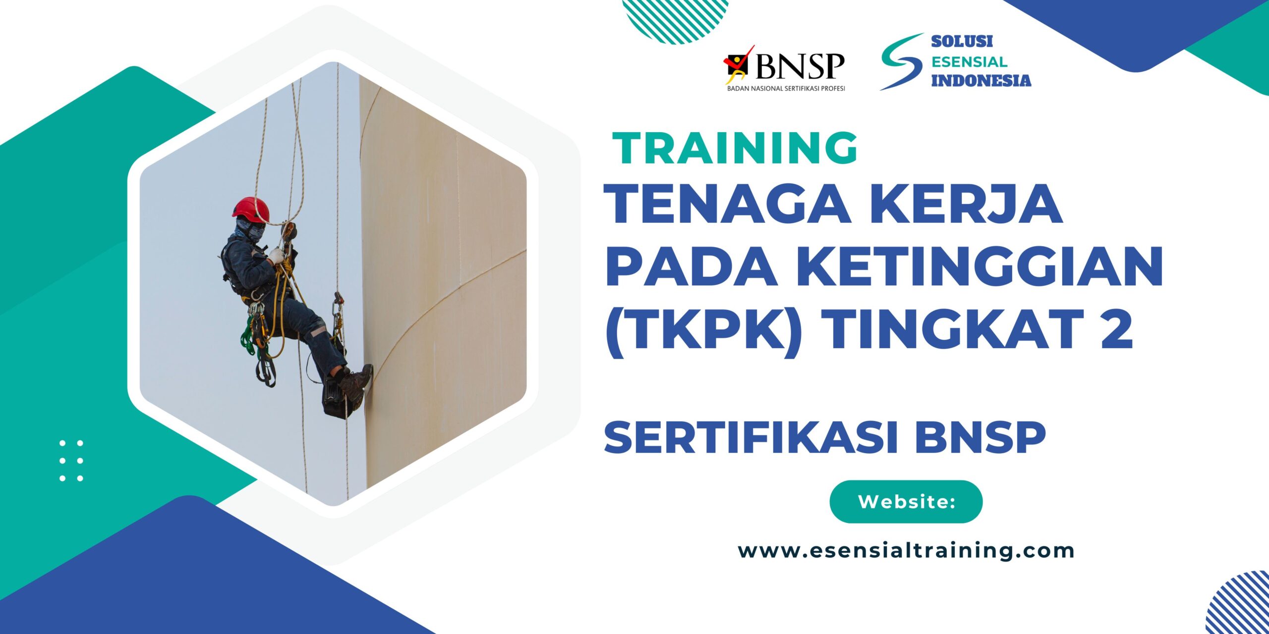Training Tenaga Kerja Pada Ketinggian Tingkat 2
