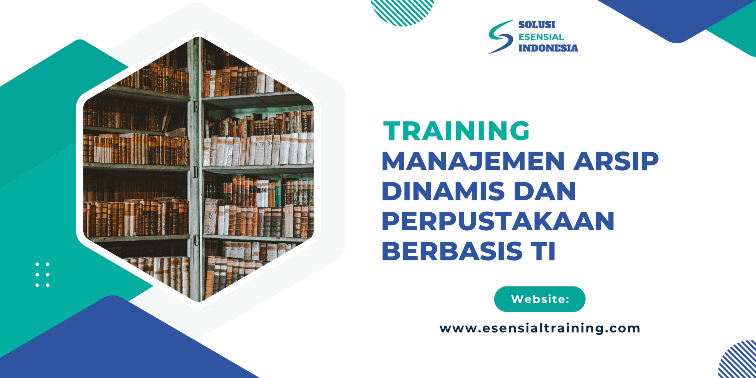 Training Manajemen Arsip Dinamis dan Perpustakaan Berbasis TI