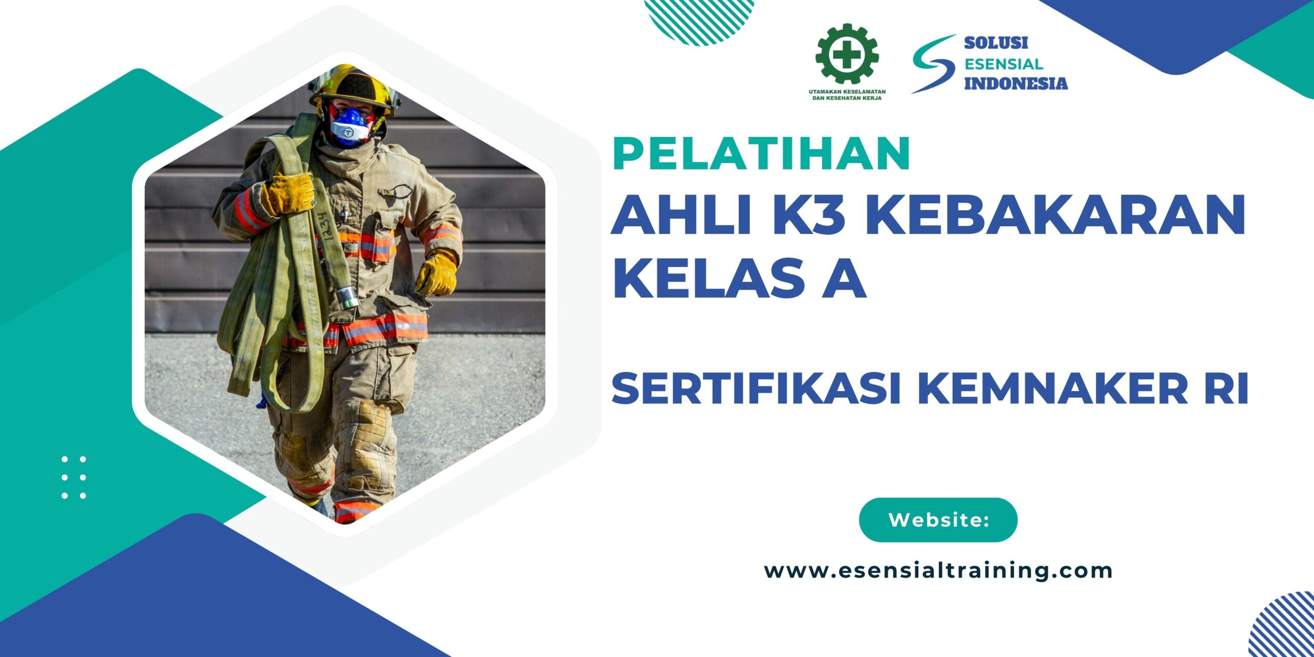 Pelatihan Ahli K3 Kebakaran Kelas A Sertifikasi Kemnaker RI