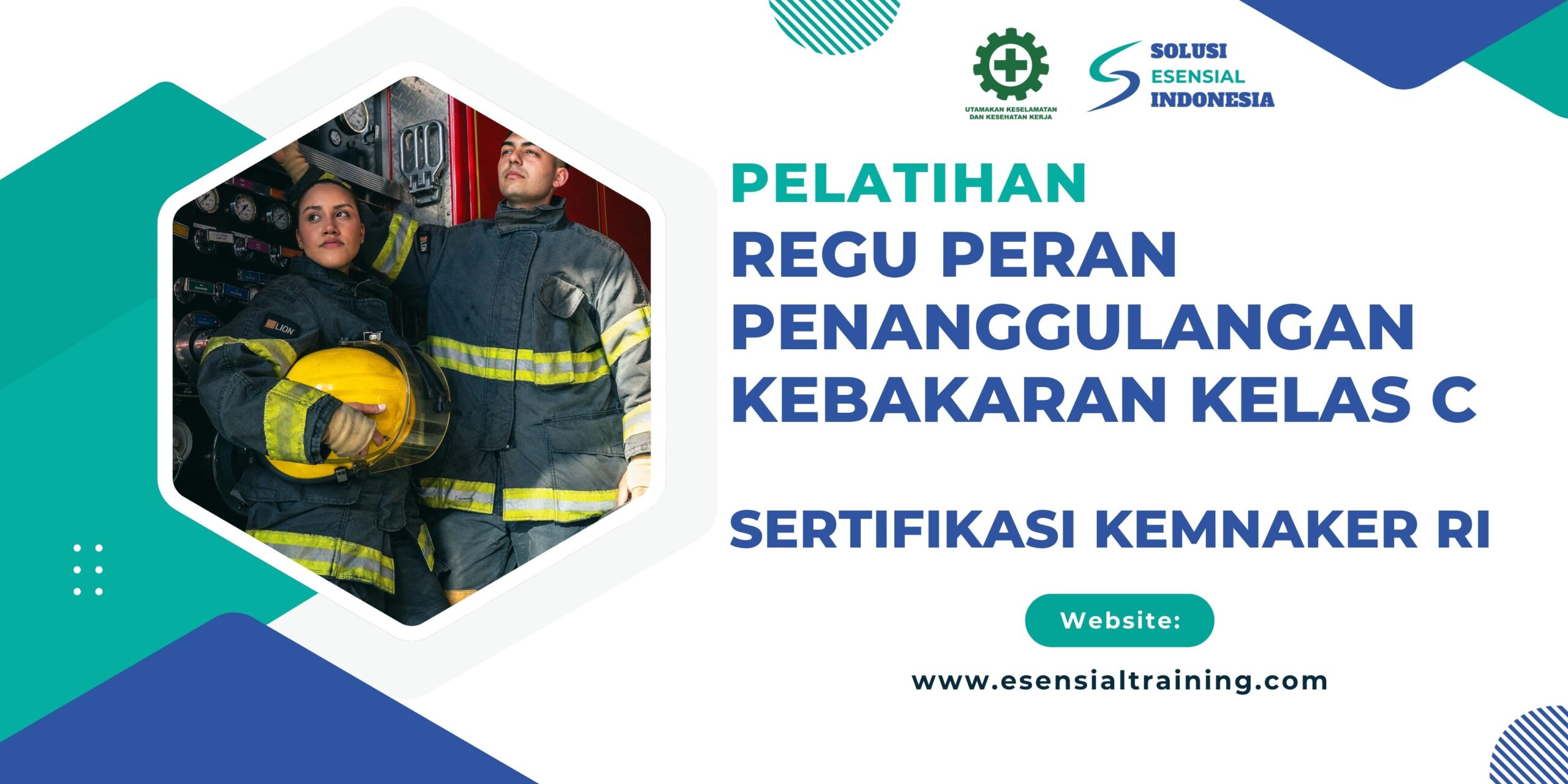 Pelatihan Regu Peran Penanggulangan Kebakaran Kelas C Sertifikasi Kemnaker RI