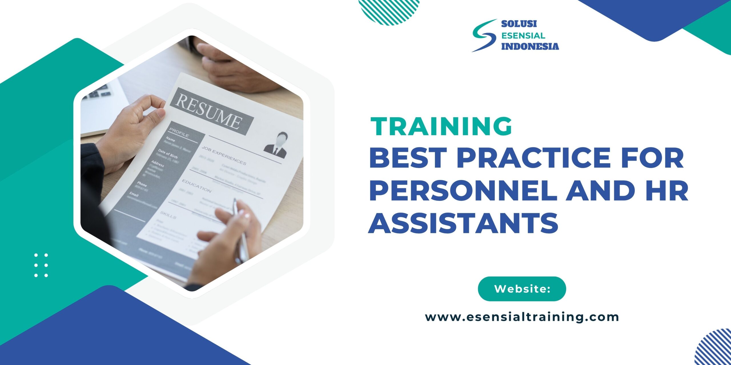 Training Best Practice for Personnel and HR Assistants