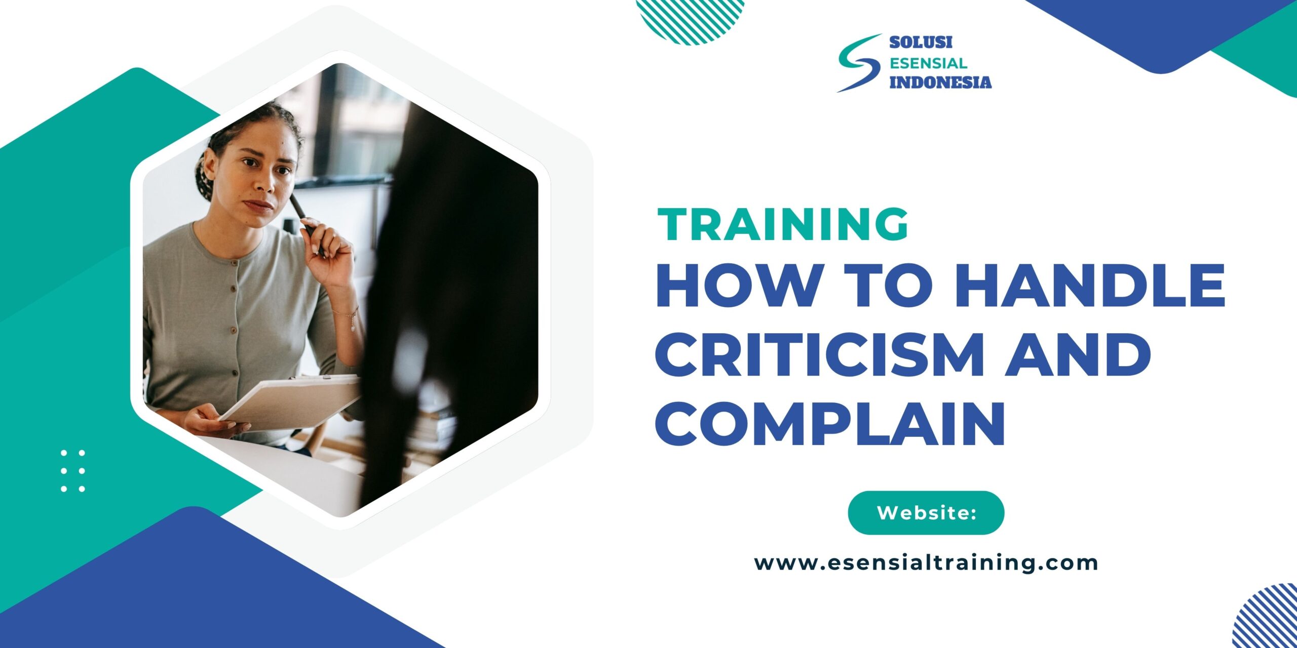 Training How to Handle Criticism and Complain