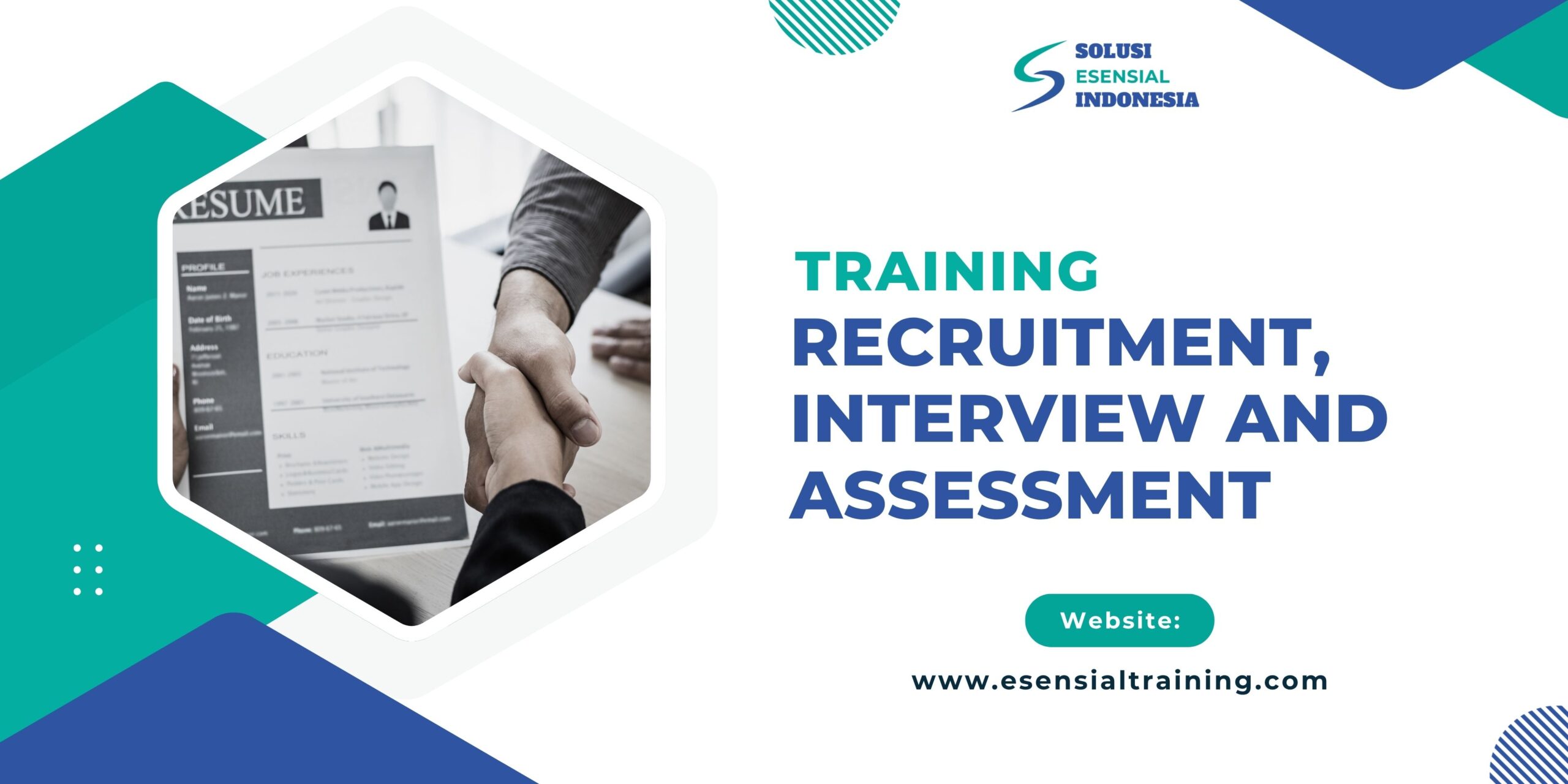 Training Recruitment, Interview and Assessment